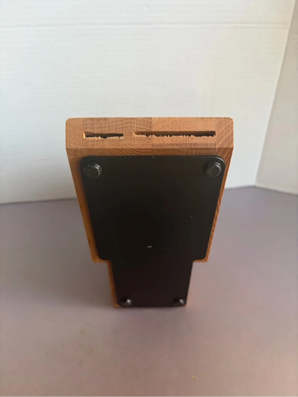 Cutco Wooden Knife Block in Natural Wood Tone